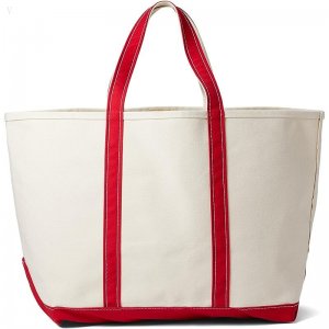 L.L.Bean Boat and Tote Large Red Trim ID-8LEt4wUk