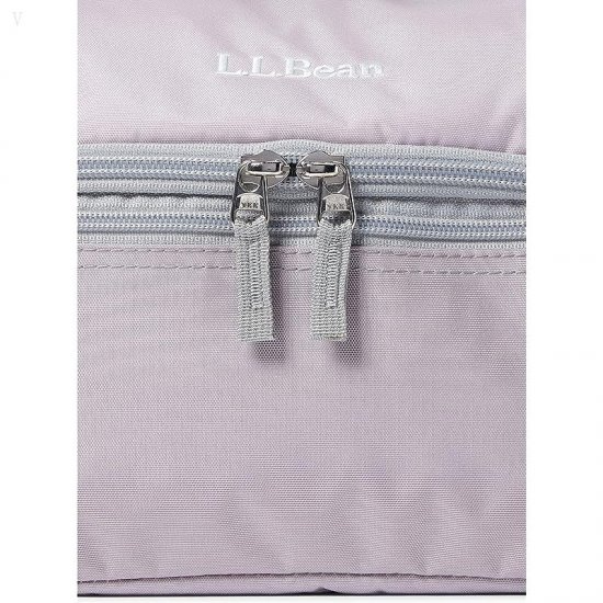 L.L.Bean Flip Top Lunch Box III Vintage Lavender ID-JzIHTYOf