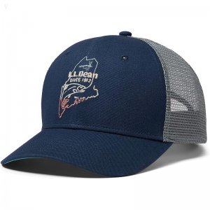 L.L.Bean Trucker Hat Motif Navy/Graphite ID-V8aJuWsI