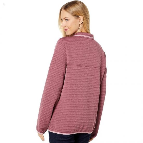 L.L.Bean Airlight Knit Pullover Red Wine Heather ID-h5nF1yKH