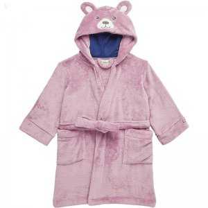 L.L.Bean Cozy Animal Robe (Little Kids) Mauve Berry ID-iOX8u1SX