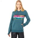 L.L.Bean Bean's Cozy Camp Hoodie Graphic Spruce Heather Colorbars ID-lqwgdWax