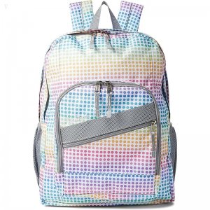L.L.Bean Kids Deluxe Backpack Print Rainbow Dots ID-NvvbRN80