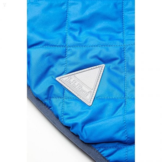 L.L.Bean Mountain Bound Reversible Hooded Jacket (Big Kids) Deep Sapphire/Carbon Navy ID-dUWEWVR8