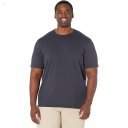 L.L.Bean Comfort Stretch Pima Short Sleeve Tee Shirt - Tall Coal ID-Ce59H0zU