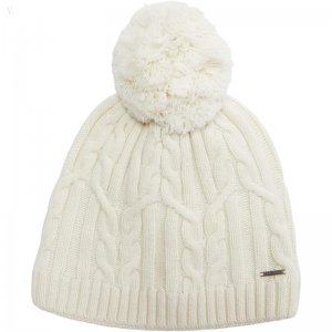 L.L.Bean Heritage Wool Windproof Pom Hat Natural ID-GuVvrTwb