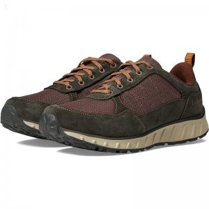 L.L.Bean Snow Sneaker 5 Low Water Resistant Insulated Lace-Up Loden/Dark Earth ID-644qPitO