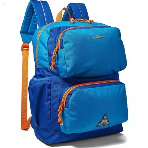 L.L.Bean Trailfinder Backpack (Little Kids/Big Kids) Regatta Blue/Cerulean Blue ID-PSO00zPi