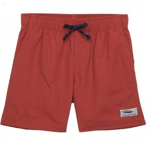 L.L.Bean Stowaway Shorts (Little Kids) Antique Red ID-tANqG4O2