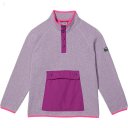L.L.Bean Bean's Sweater Fleece 1/2 Snap (Big Kids) Lavender Ice ID-AoY9kouS