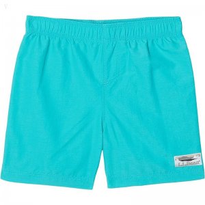 L.L.Bean Stowaway Shorts (Toddler) Deep Aqua Teal ID-5M3YUnsW