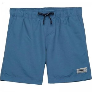 L.L.Bean Stowaway Shorts (Big Kids) Iron Blue ID-csdMBPXP