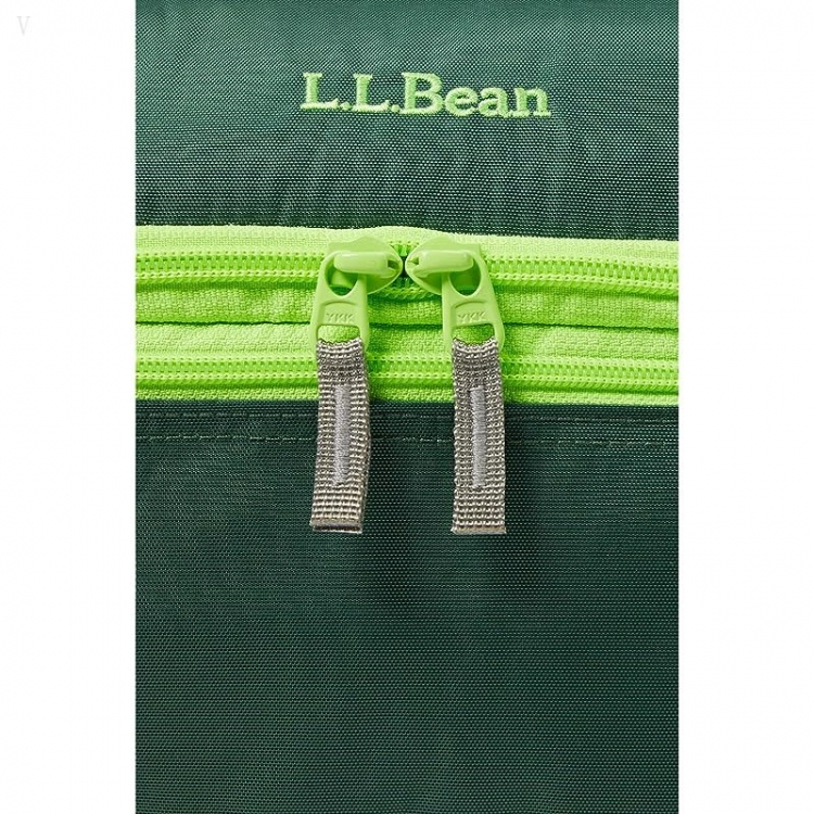 L.L.Bean Flip Top Lunch Box III Camp Green/Citron ID-Jcdrqkav - Click Image to Close