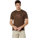 L.L.Bean Fishing Graphic Tee Shirt Short Sleeve Vintage Olive ID-o52eaoV9