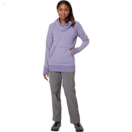 L.L.Bean Bean\'s Cozy Pullover Muted Purple Heather ID-d5YwLxMO