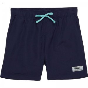L.L.Bean Stowaway Shorts (Big Kids) Navy ID-J5RyuKV8