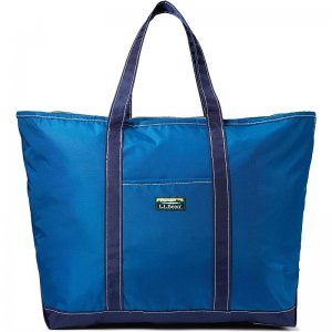 L.L.Bean Everyday Lightweight Tote Large Nautical Blue ID-OBnX2PnF
