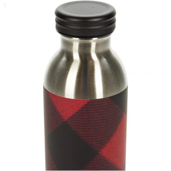 L.L.Bean 20 oz. Original Print Insulated Water Bottle Buffalo Plaid ID-aI3ajkUr
