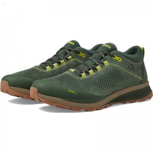 L.L.Bean Elevation Trail Runner Water Resistant Forest Shade/Dark Citron ID-7nQoCIbL