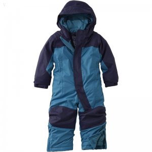 L.L.Bean Cold Buster Snowsuit (Toddler) Deepest Blue/Teal Shadow ID-RZem4UuN