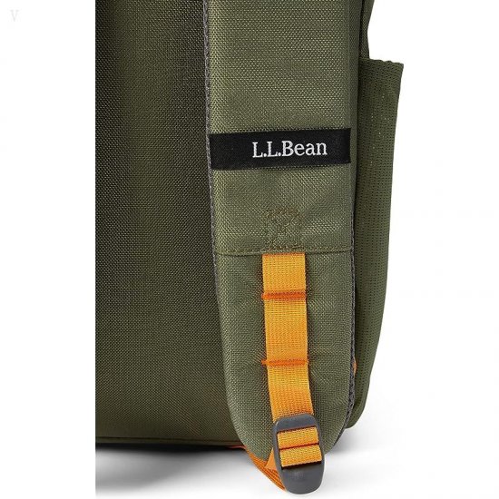 L.L.Bean Mountain Classic Cordura Pack Deep Olive/Nectarine ID-Z1PYODma