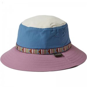 L.L.Bean Mountain Classic Bucket Hat Color-Block Bayside Blue ID-F4tWUZCh