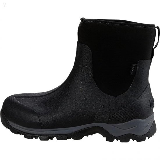 L.L.Bean All Season Wellie Boot Insulated Water Resistant Men\'s Black/Black ID-DAbYequH