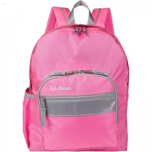 L.L.Bean Kids Junior Backpack Bright Neon Pink ID-ntX3khAa