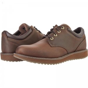 L.L.Bean Stonington Oxford Shoes Plain Toe Deepest Brown ID-rxsRuSD4