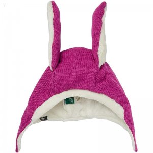 L.L.Bean Fleece Animal Hat (Infant/Toddler) Magenta Haze Bunny ID-xWzJdnaX