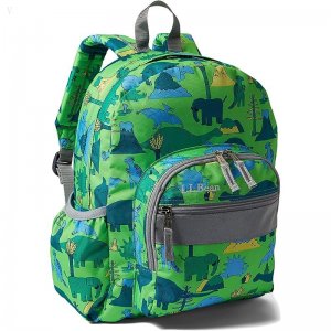 L.L.Bean Kids Junior Backpack Print Kelly Green Dino ID-HYVSd4Fv