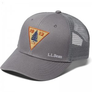 L.L.Bean Trucker Hat Motif Federal Gray ID-lNhxJJkD