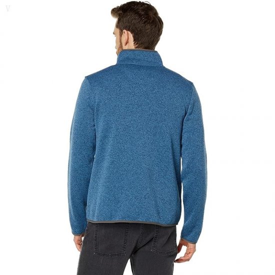 L.L.Bean Sweater Fleece Pullover Iron Blue ID-qRPKRaPj