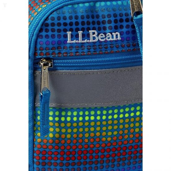 L.L.Bean Kids Original Backpack Print Cerulean Blue Dots ID-oHXfCPiE