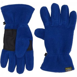 L.L.Bean Mountain Classic Fleece Gloves Indigo Ink ID-Wnk9FXAR
