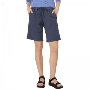 L.L.Bean Ripstop Pull-On Shorts Carbon Navy ID-zbfSWlRb