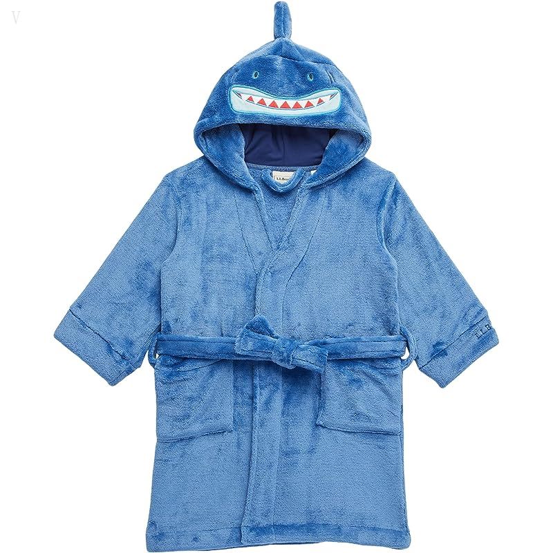 L.L.Bean Cozy Animal Robe (Big Kids) Bright Blue ID-EjSRubbq