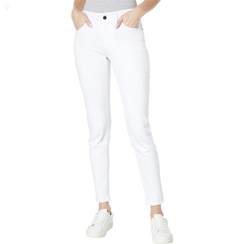 L.L.Bean BeanFlex Skinny Leg Favorite Fit Jeans in White White ID-IwLgZTek