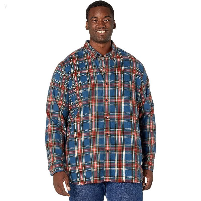 L.L.Bean Scotch Plaid Flannel Traditional Fit Shirt MacBeth Old Colours ID-NmZm39Q6