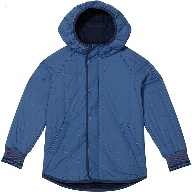 L.L.Bean Soft Quilted Jacket (Little Kids) Moonlight Blue ID-YDD9m7ZS