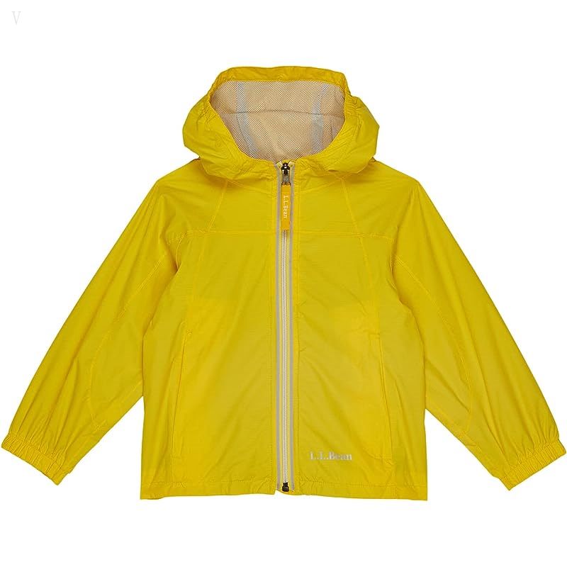 L.L.Bean Discovery Rain Jacket (Toddler) Bright Yellow ID-iAaH7kgs